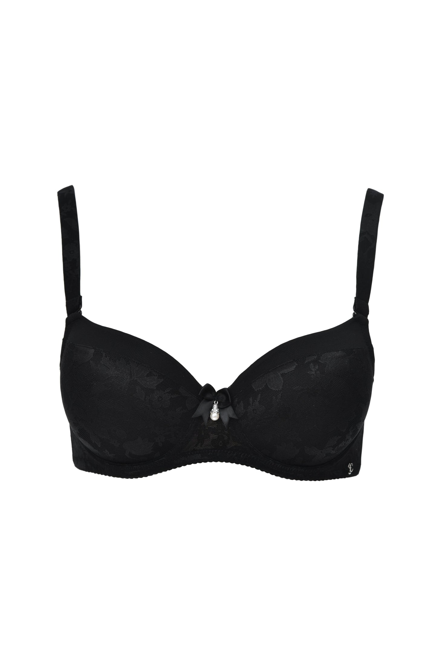 Haute Couture Preshaped Cup Bra C D E Full Support Lace Fit