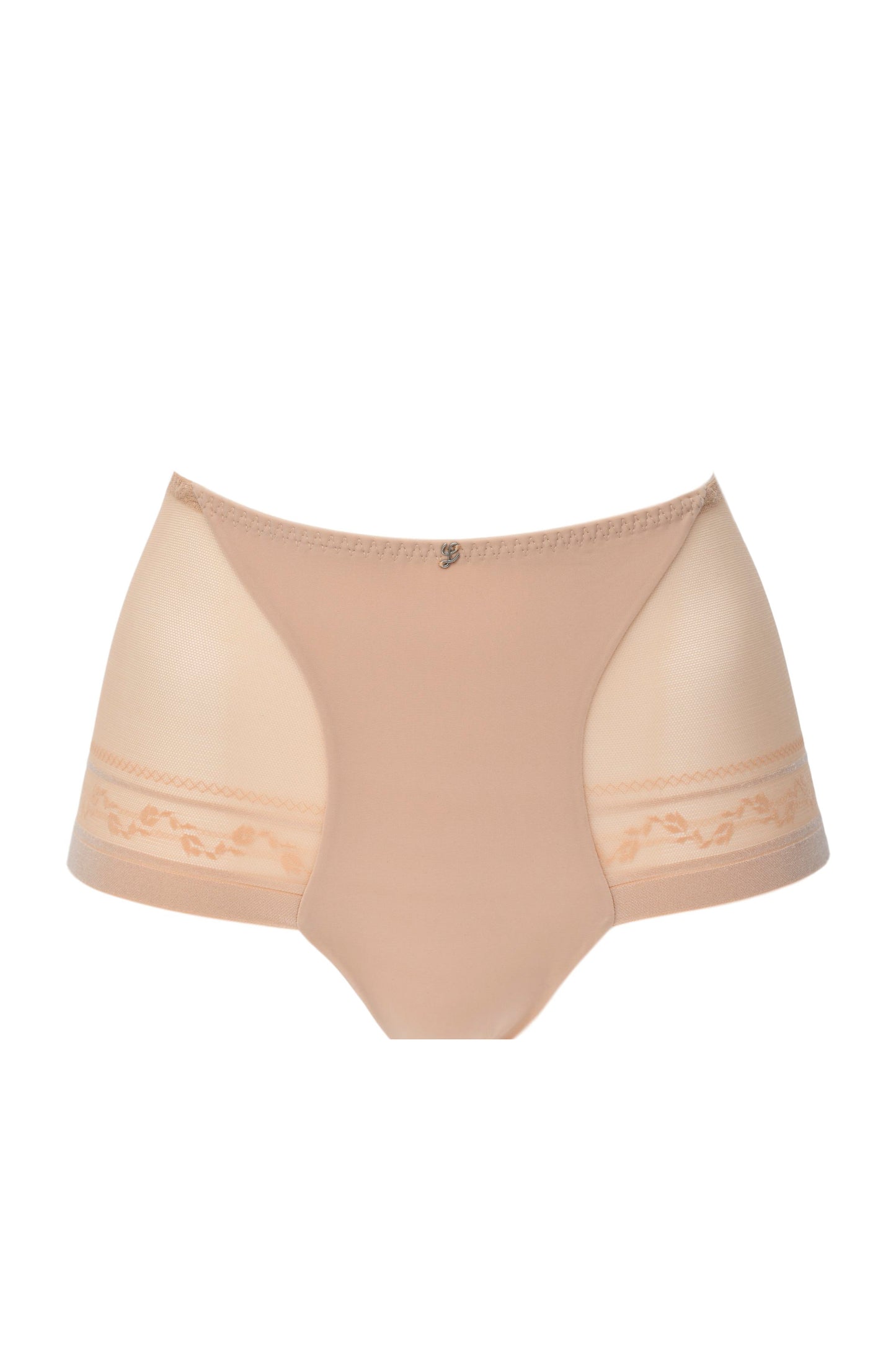 Women Seamless Laser Cut Microfiber Lace Briefs Underwear