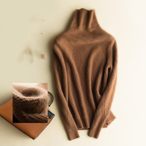High Neck Knit Sweater