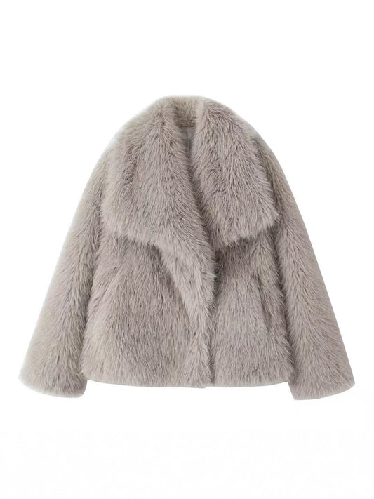 Wide Lapel Coat