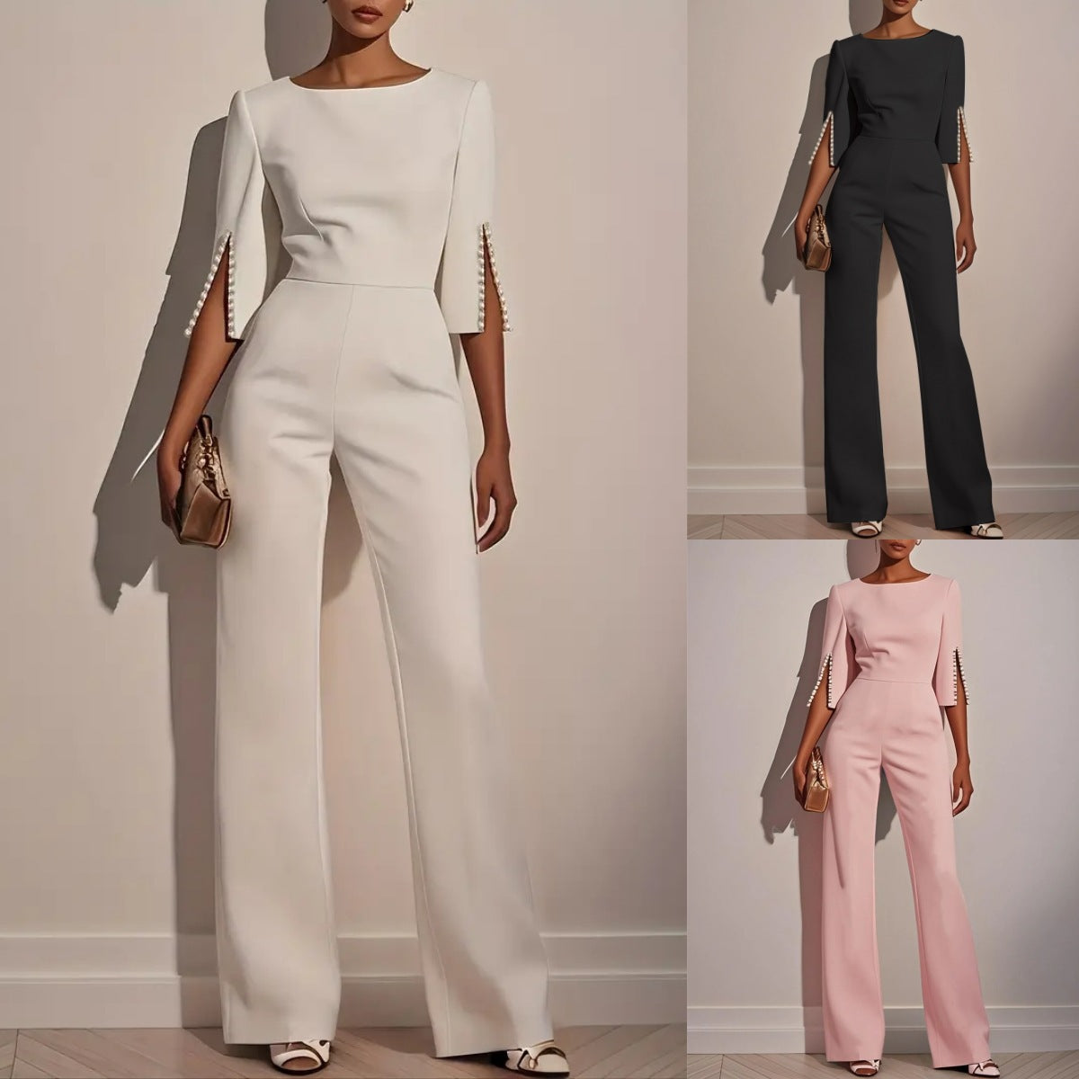 Beaded Jumpsuit
