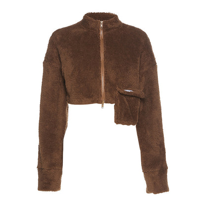 Autumn Winter Women's Long Sleeve Cardigan Jacket