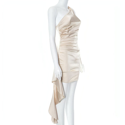 Sleeveless Slim Fit Bodycon Mini Dress for Women Casual Chic