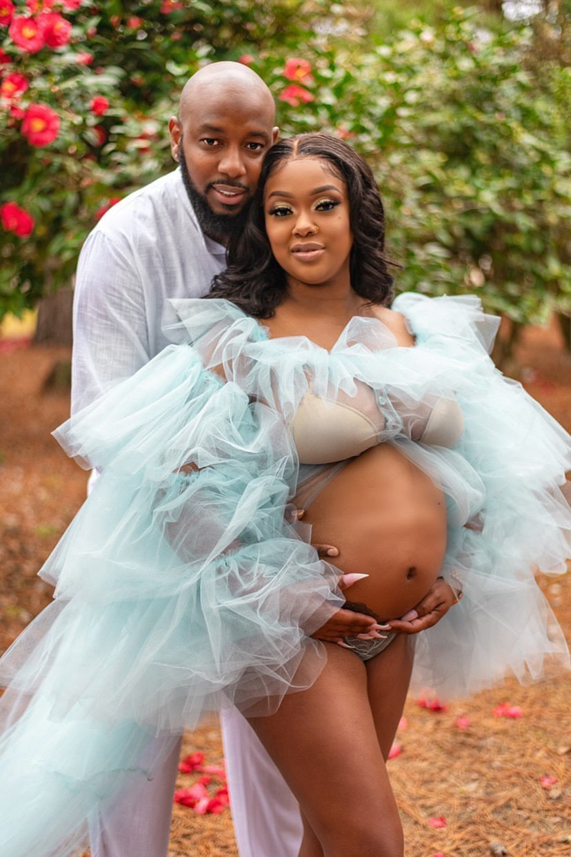 Preona Maternity Maxi Dress for Pregnancy Photoshoot Wear