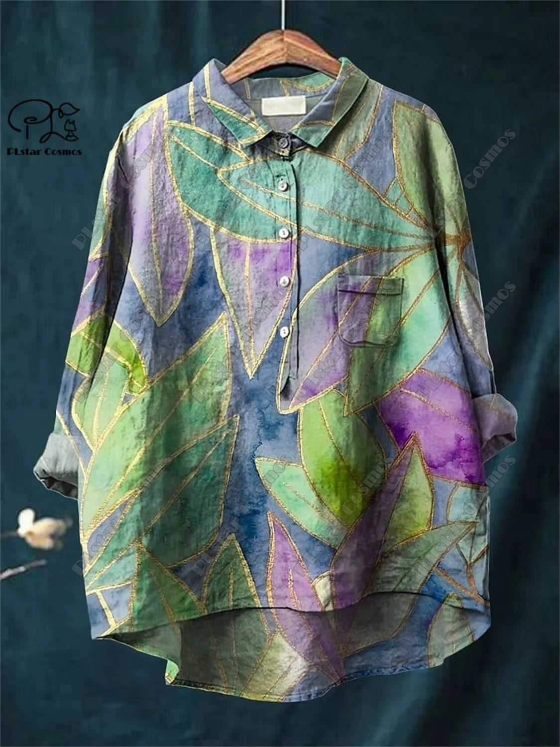 Women 3D Floral Open Tube Shirt Strapless Summer Top Printed