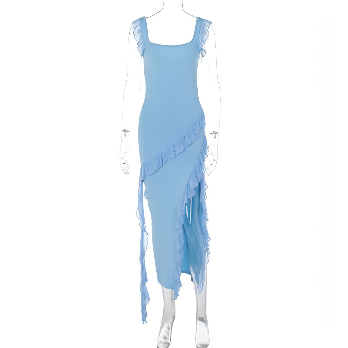 Women's Summer Stringy Stitch Bodycon Dress Elegant Chic
