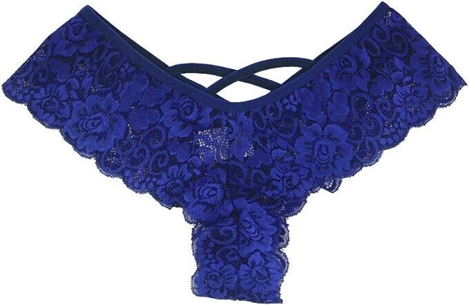 Women Lace Seamless Thong Underwear 4 Pack Stretch Brief Set