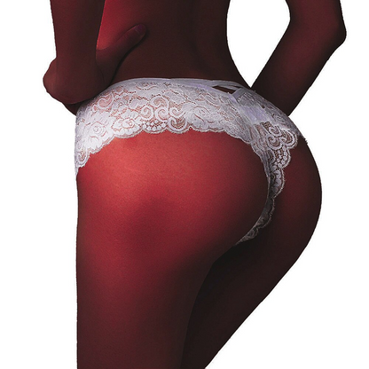 Women Lace Seamless Thong Underwear 4 Pack Stretch Brief Set