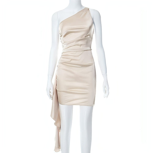 Sleeveless Slim Fit Bodycon Mini Dress for Women Casual Chic