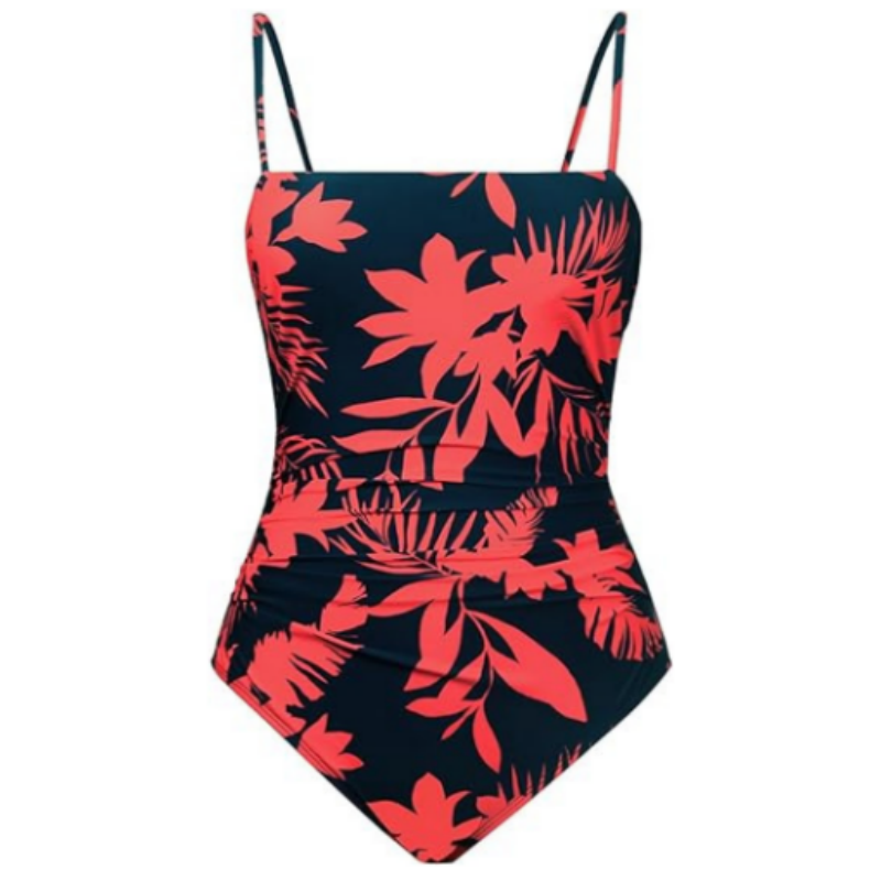 Women Printed Bikini Pattern One Piece Swimsuit Bathing Suit