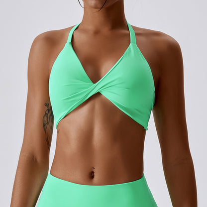 Women Seamless High Waist Yoga Pants Sports Bra Active Set