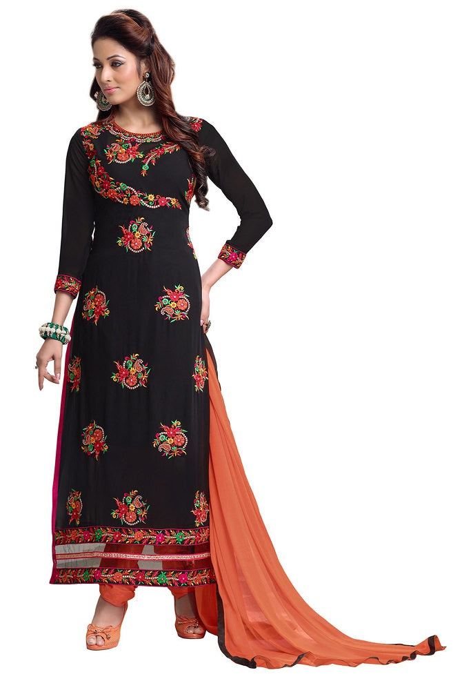 Pink Straight Kurti Dress Material for Women