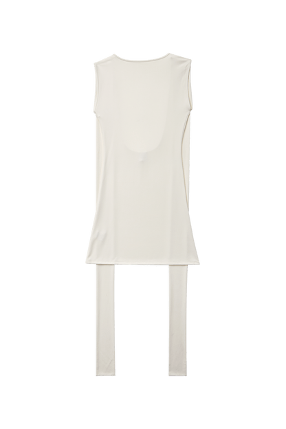 Beatriz Dress Off White Womens Mini Dress Summer Casual Tops