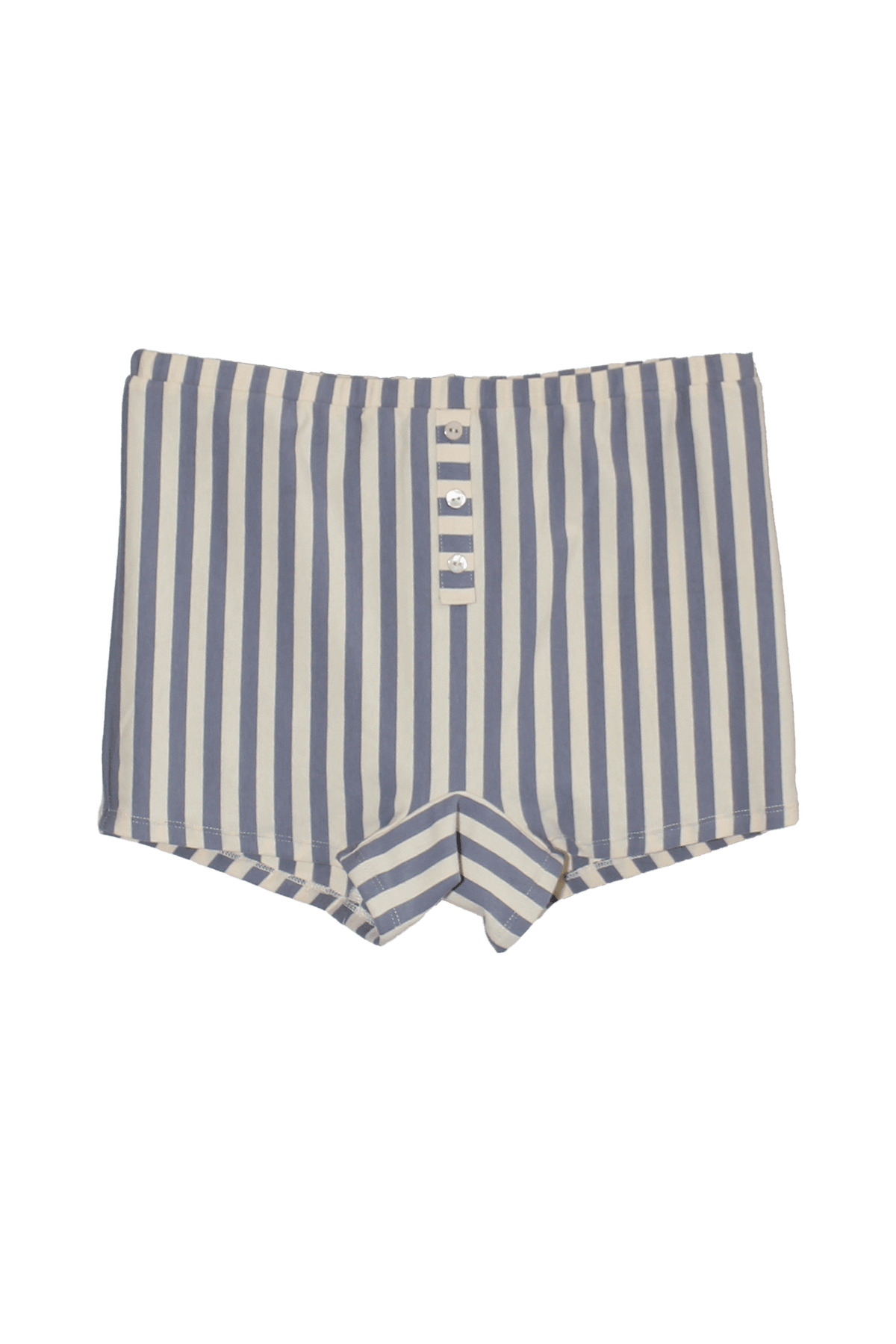 Jaci Seaside Stripe High Waist Shorts For Womens Summer Wear