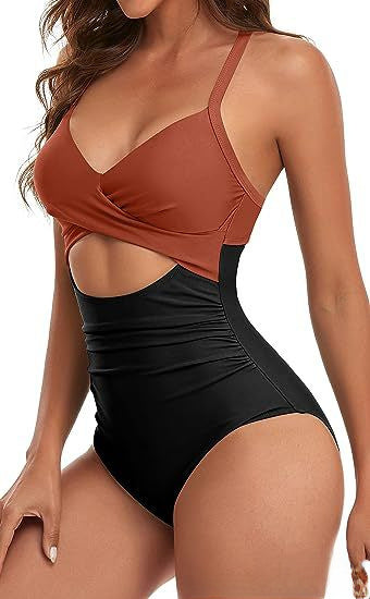Cutout One Piece Swimsuit For Women Summer Beach Pool Wear
