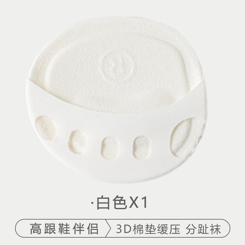 Women Invisible Split Toe High Heel Forefoot Cushion Pad