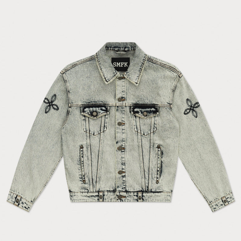 Storm Garden Wide Denim Jacket Oversized Casual Womens Coats