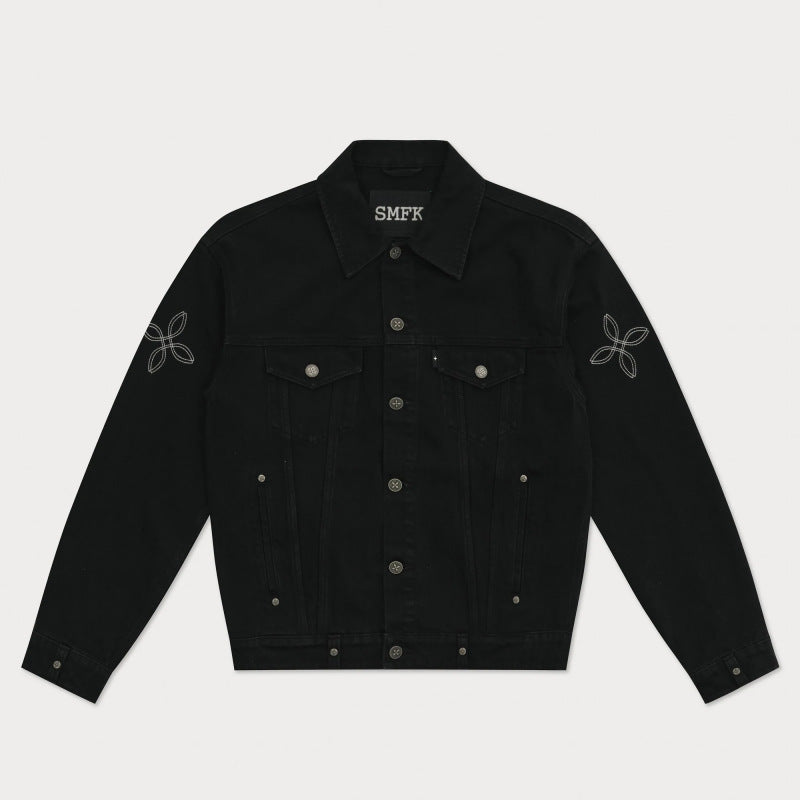 Storm Garden Wide Denim Jacket Oversized Casual Womens Coats