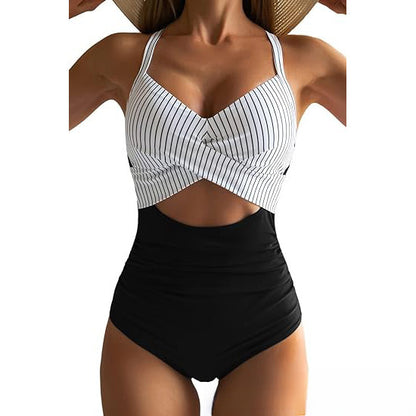 Cutout One Piece Swimsuit For Women Summer Beach Pool Wear