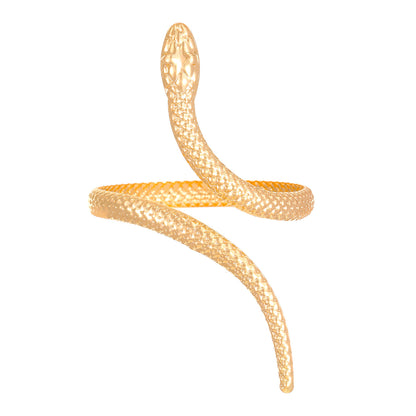 Snake Adjustable Bracelet Ring Set Gold Silver Jewelry