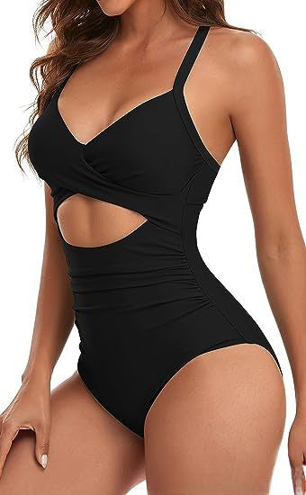 Cutout One Piece Swimsuit For Women Summer Beach Pool Wear