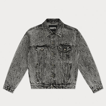 Storm Garden Wide Denim Jacket Oversized Casual Womens Coats