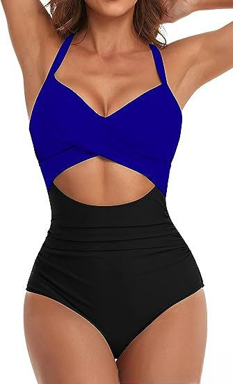 Cutout One Piece Swimsuit For Women Summer Beach Pool Wear
