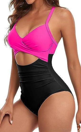 Cutout One Piece Swimsuit For Women Summer Beach Pool Wear