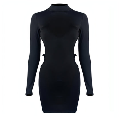 Women's Cut Out Sheath Bodycon Midi Dress for Party Elegant