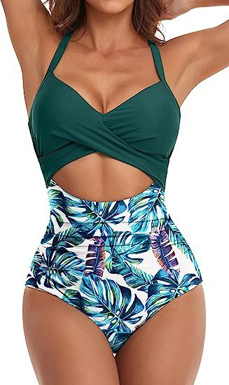 Cutout One Piece Swimsuit For Women Summer Beach Pool Wear