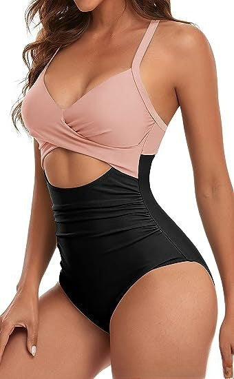 Cutout One Piece Swimsuit For Women Summer Beach Pool Wear