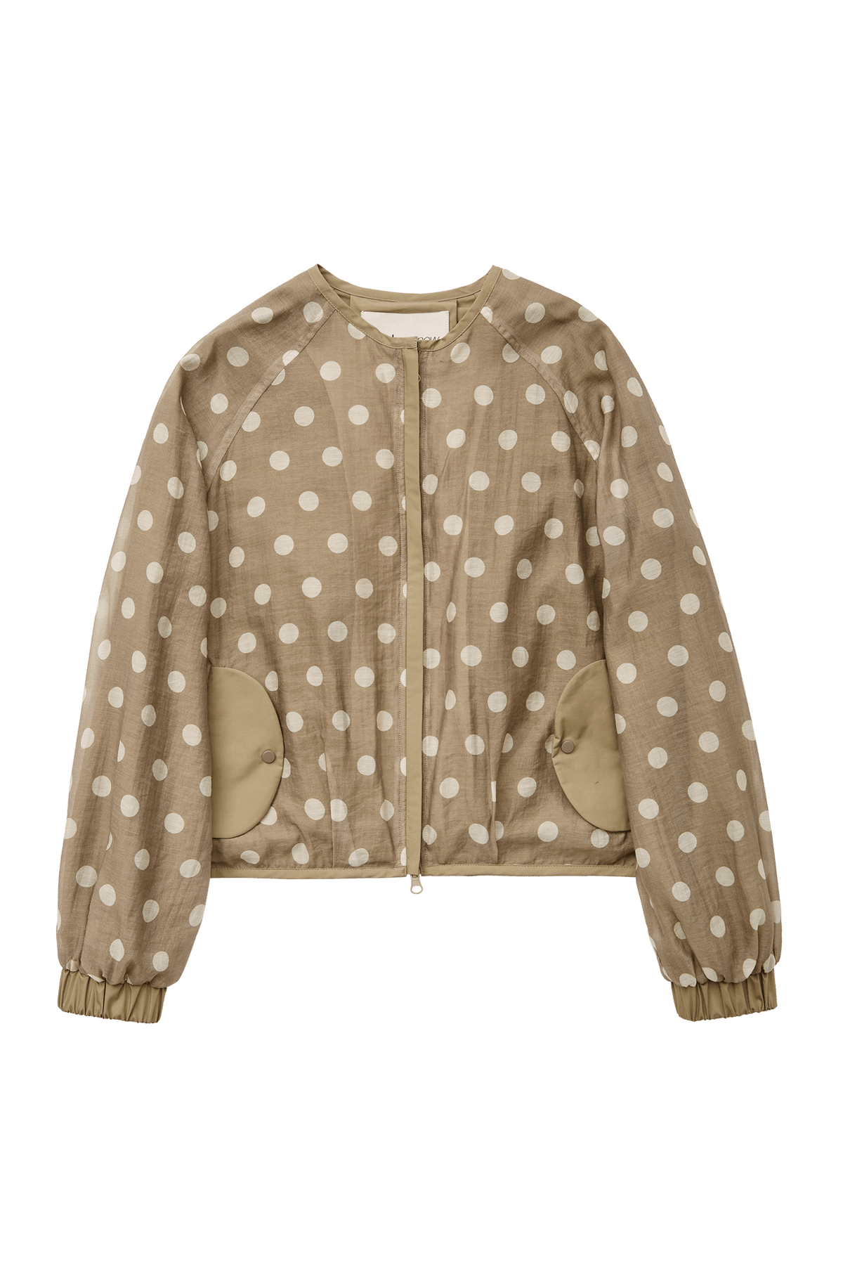 Fabio Voile Jacket Cream Mocha Womens Lightweight Outerwears