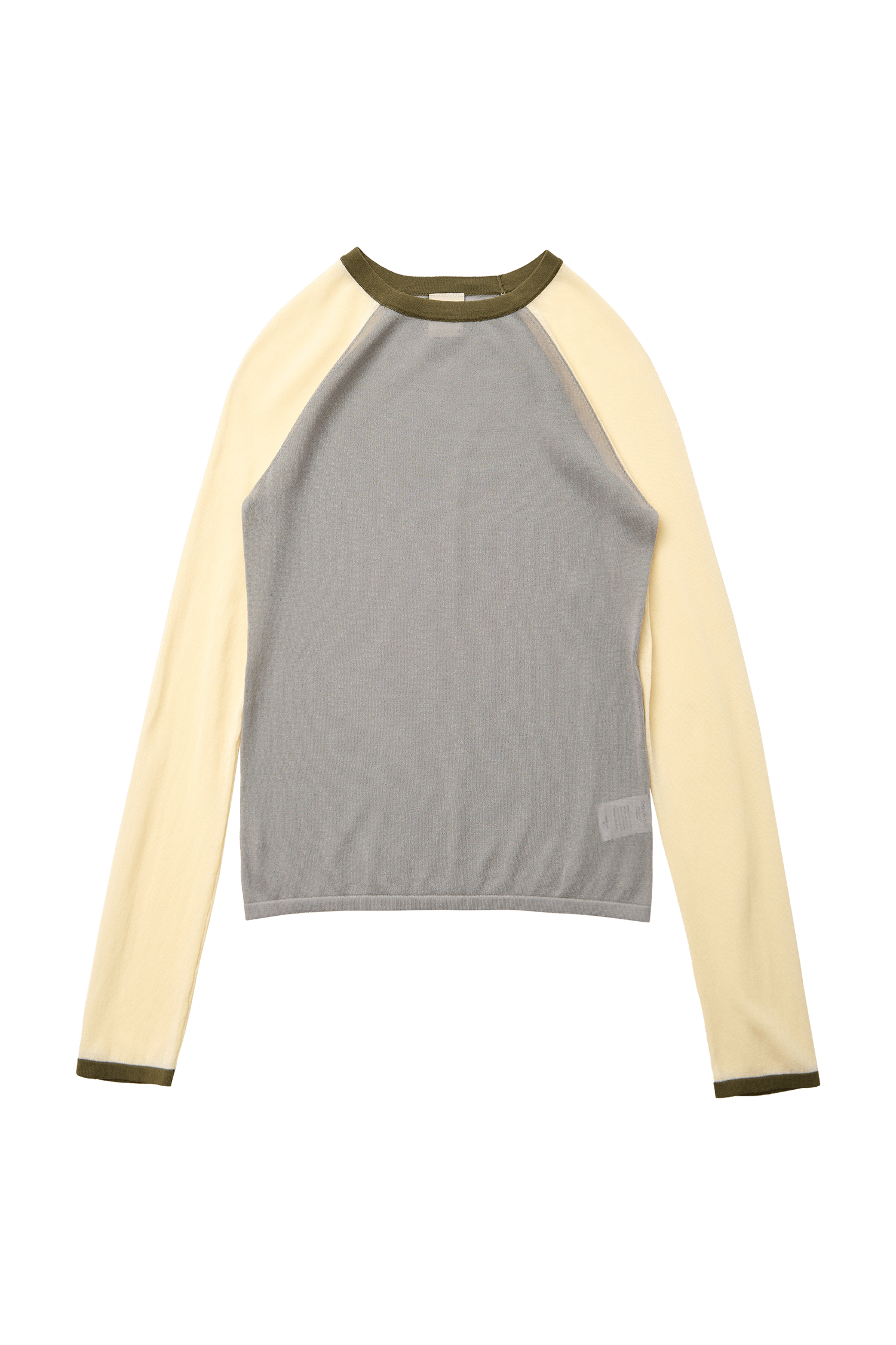 Mirinae Raglan Top Matcha Mel Womens Cotton Sweater Style X