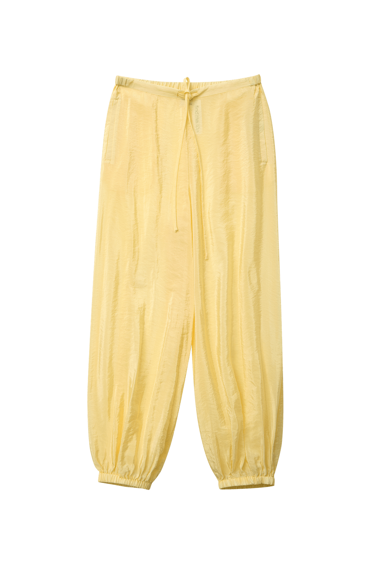 Zora Voile Pants Butter Womens Lightweight Balloon Trousers