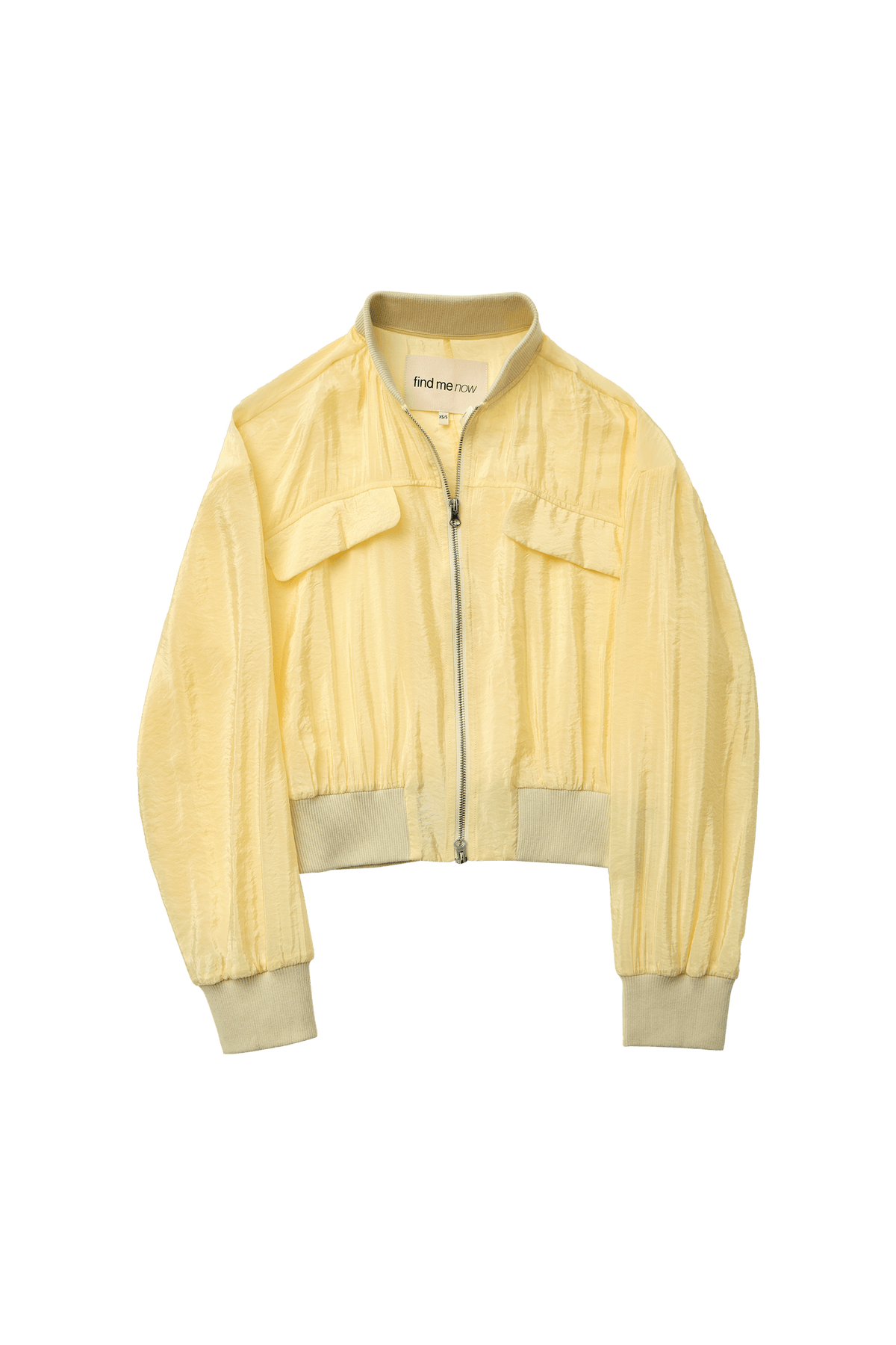 Fabio Voile Cropped Jacket Butter Womens Casual Outfit Style