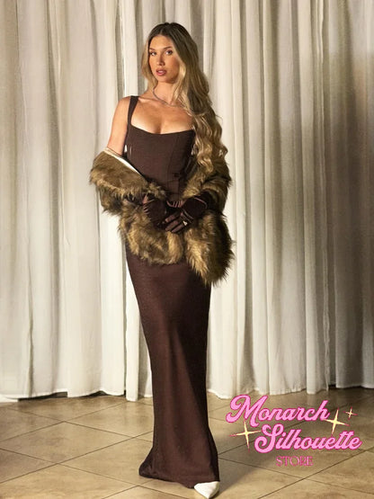 Sexy Luxury Pleated Sling Long Dress Women Elegant Solid Sleeveless Slim Fit Maxi Dresses 2026 Shinny Daily Lady Vestidos New