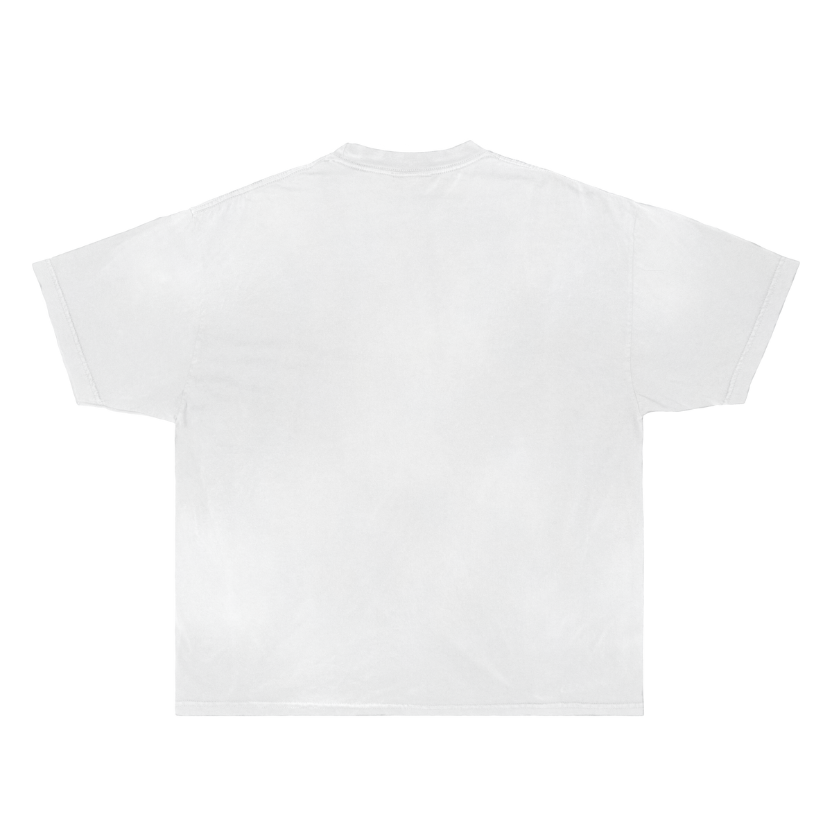 Men White Graphic Cotton Crew Neck Streetwear T Shirt