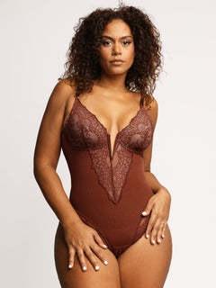 Women Lace Cutout Sheer Long Sleeve Jumpsuit Romper Black