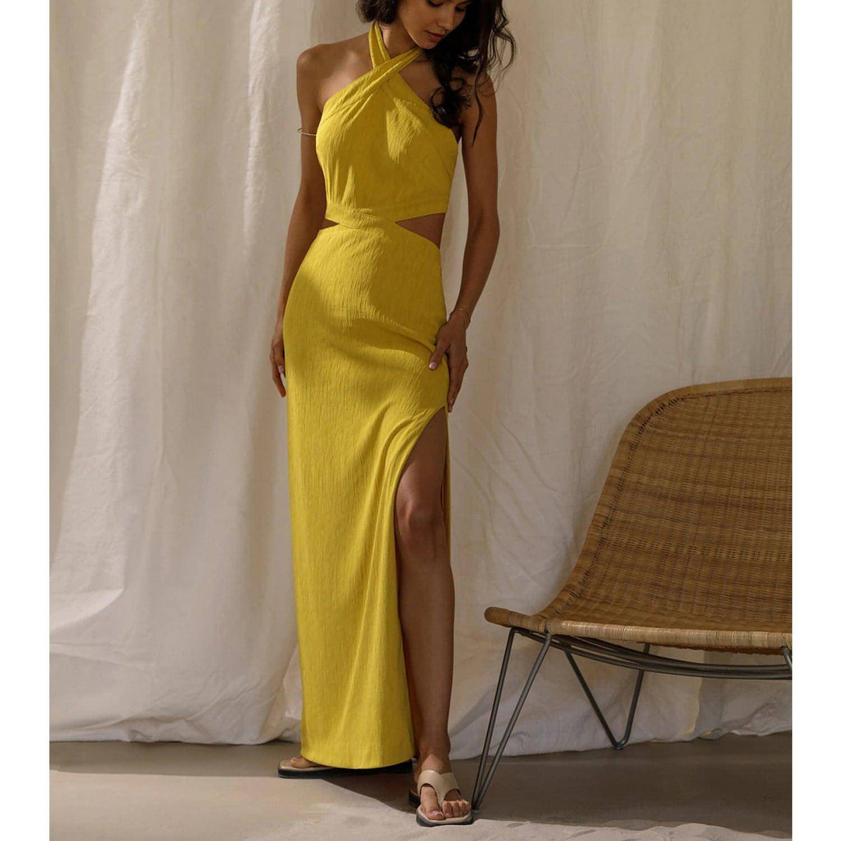 Women's Holiday Polyester Party Dress for Festive Occasions