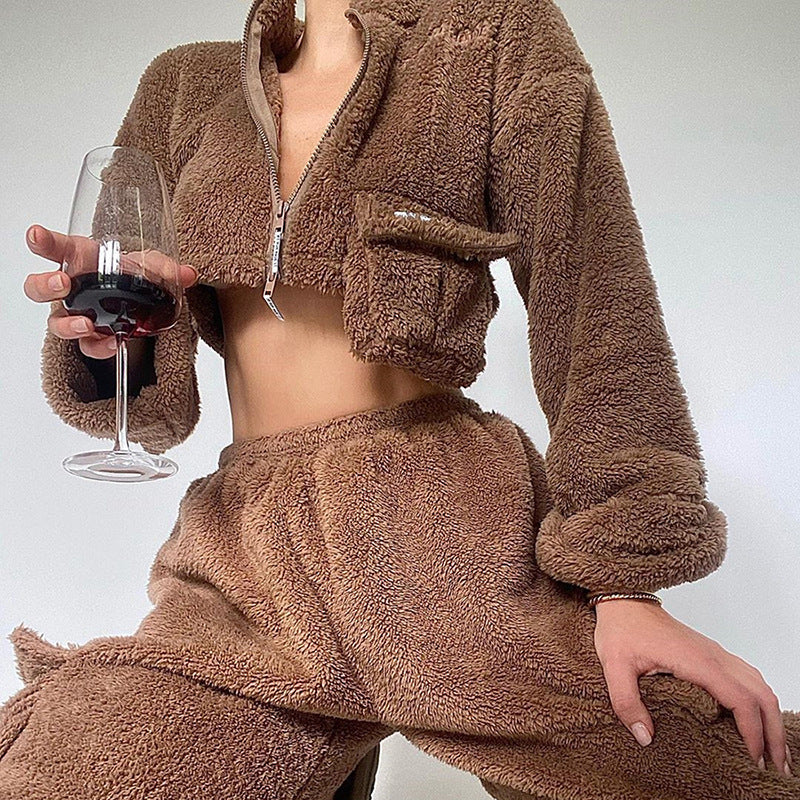 Autumn Winter Women's Long Sleeve Cardigan Jacket