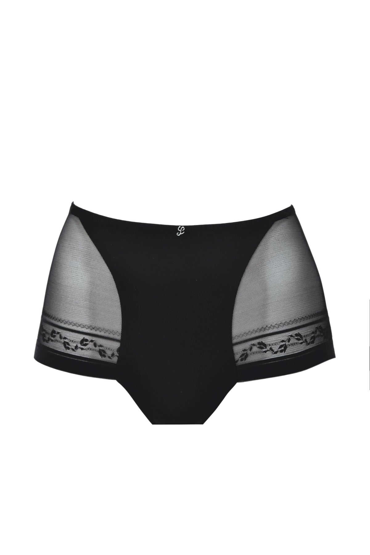 Women Seamless Laser Cut Microfiber Lace Briefs Underwear
