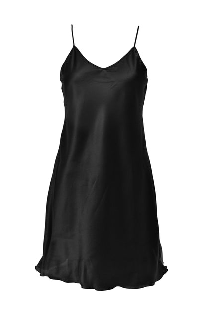 Women Smooth Satin Under Dress Petticoat Slip Underskirt