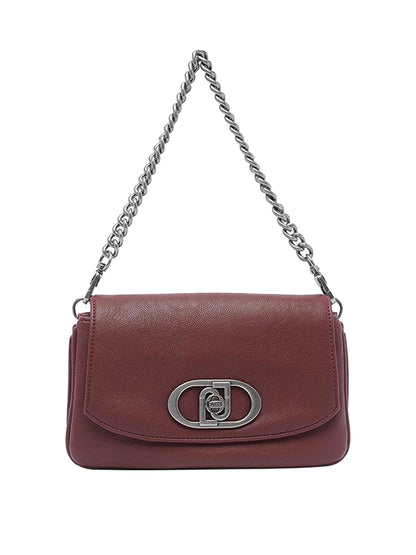 Women's Studded Crossbody Shoulder Bag with Chain Strap