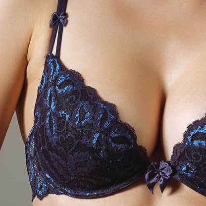 Lace Plunge Push-Up Bra Lavinia Dare Me Powder Pink Lingerie