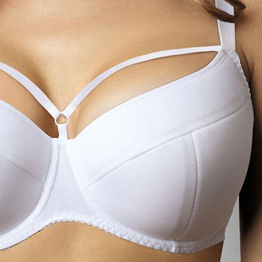 Lightly Padded Full Coverage Strappy Bra Kinga Nati Fit