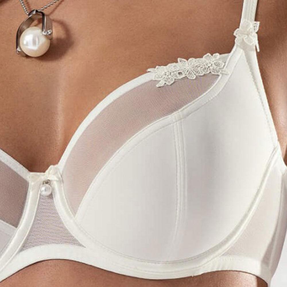 Bridal Lace Wired Bra – Ivory