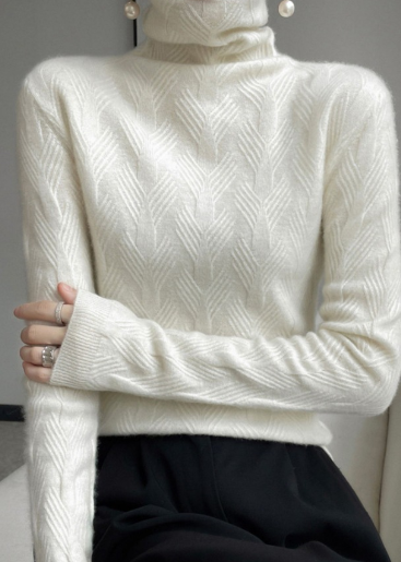 High Neck Knit Sweater