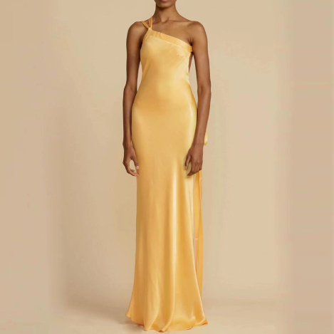 One Shoulder Cutout Mini Dress