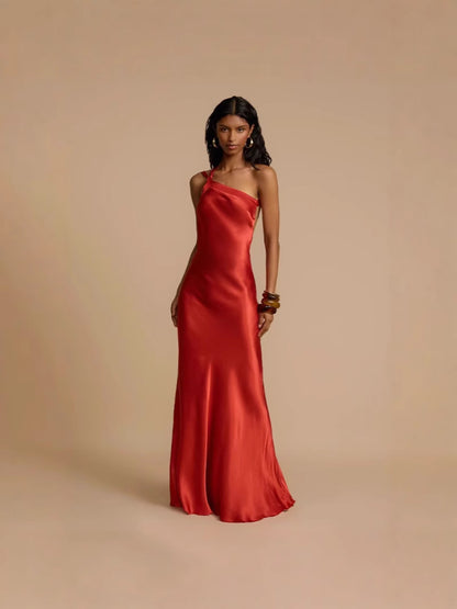 One Shoulder Cutout Mini Dress