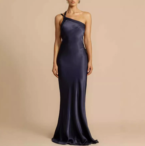 One Shoulder Cutout Mini Dress